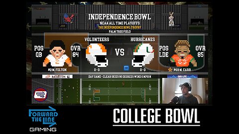 COLLEGE BOWL Volunteers vs Miami - The Independence Bowl | Forward the Line Gaming