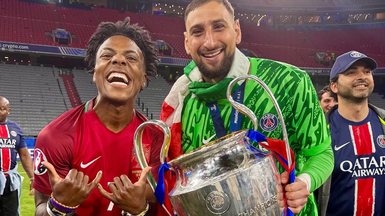 irl Champions League Final! ⚽️ PSG 🇫🇷 vs Inter Milan 🇮🇹 ⚽️