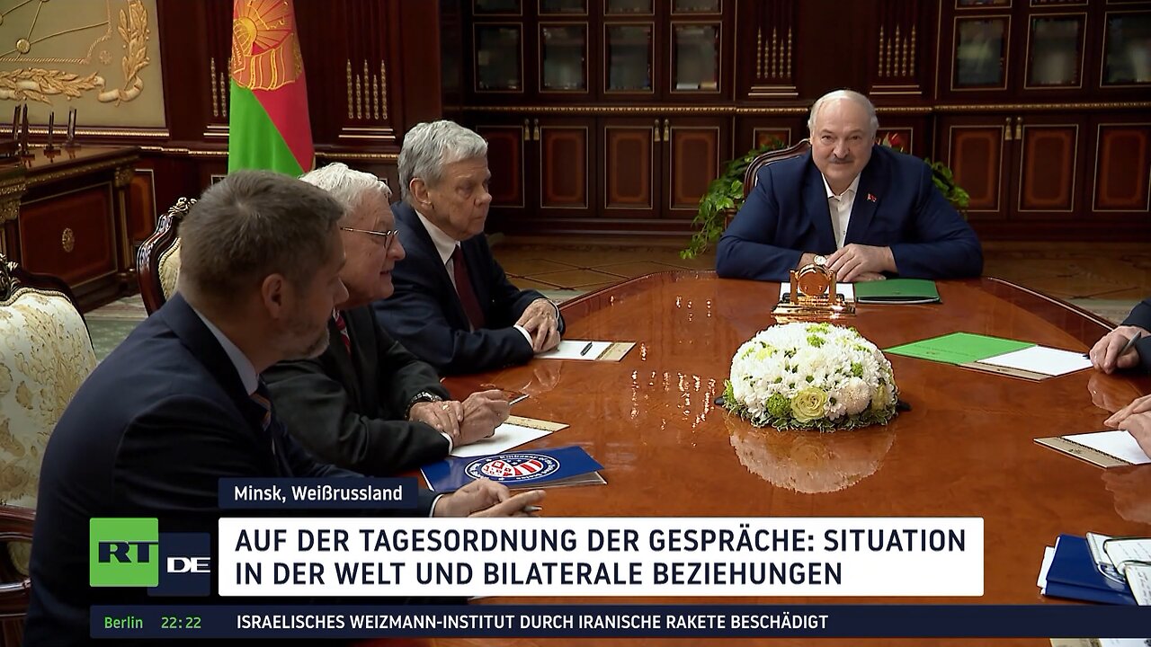 Ukraine-Konflikt: Lukaschenko empfängt US-Sondergesandten Keith Kellogg