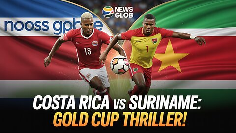 Costa Rica vs Suriname | Gold Cup 2025 Thrilling Draw & All Goals!