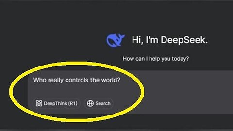 "DeepSeek AI Reveals Who Truly Controls the World"