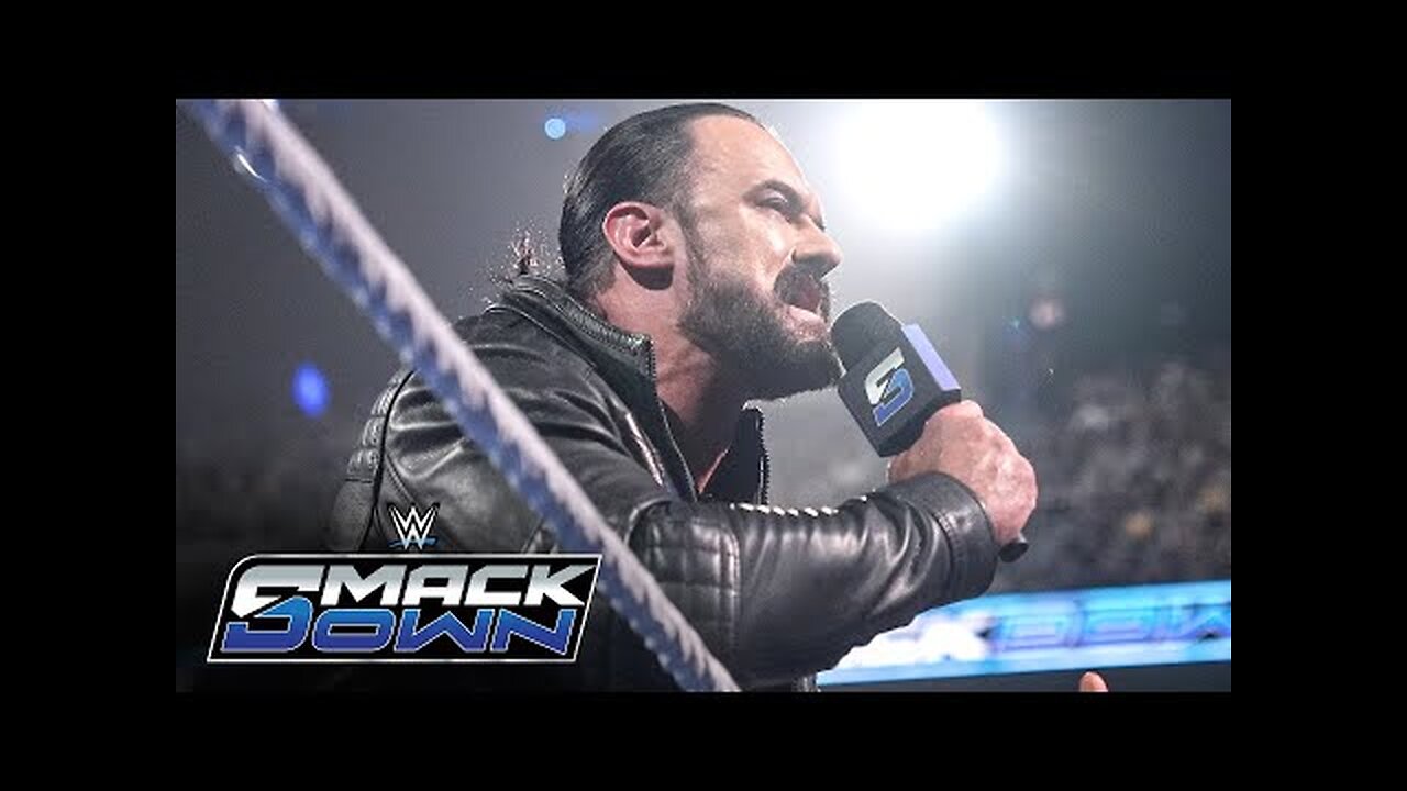 Drew McIntyre “My attack on Cody Rhodes was his fault” SmackDown highlights, Aug.
