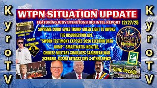 Situation Update - December 27, 2025 (edited version) (Swedish subtitles)