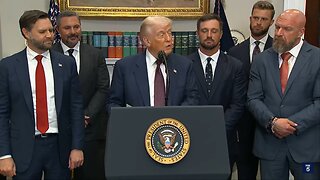 President Donald Trump signs Executive Order bringing back Presidential Fitness test
