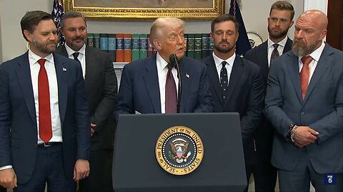President Donald Trump signs Executive Order bringing back Presidential Fitness test