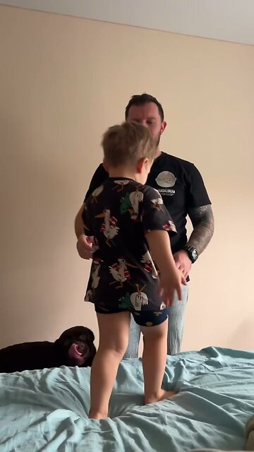 Equal Time With Dad Please🐶