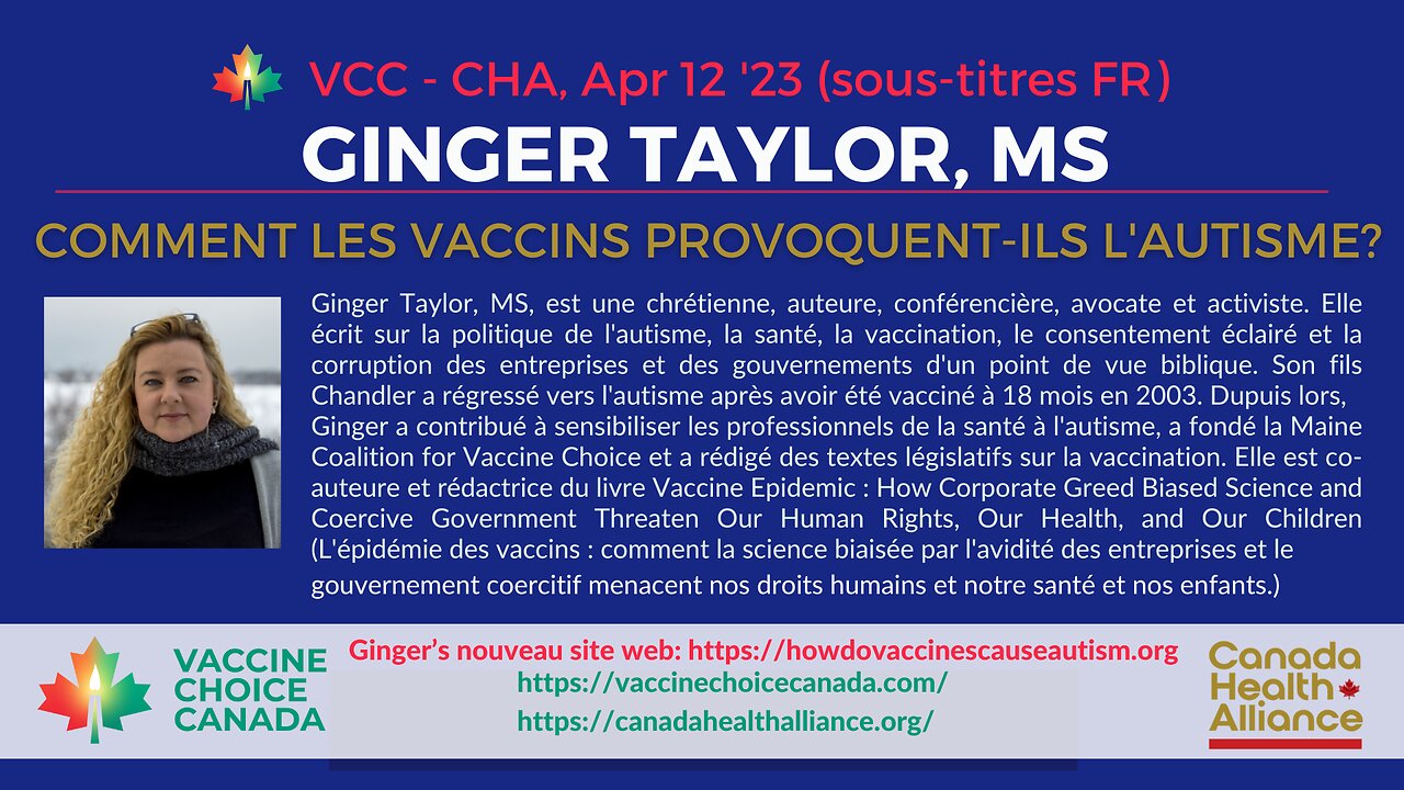 Comment les vaccins provoquent-ils l'autisme? Ginger Taylor