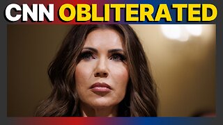 CNN OBLITERATED by Kristi Noem after painfully admitting the truth