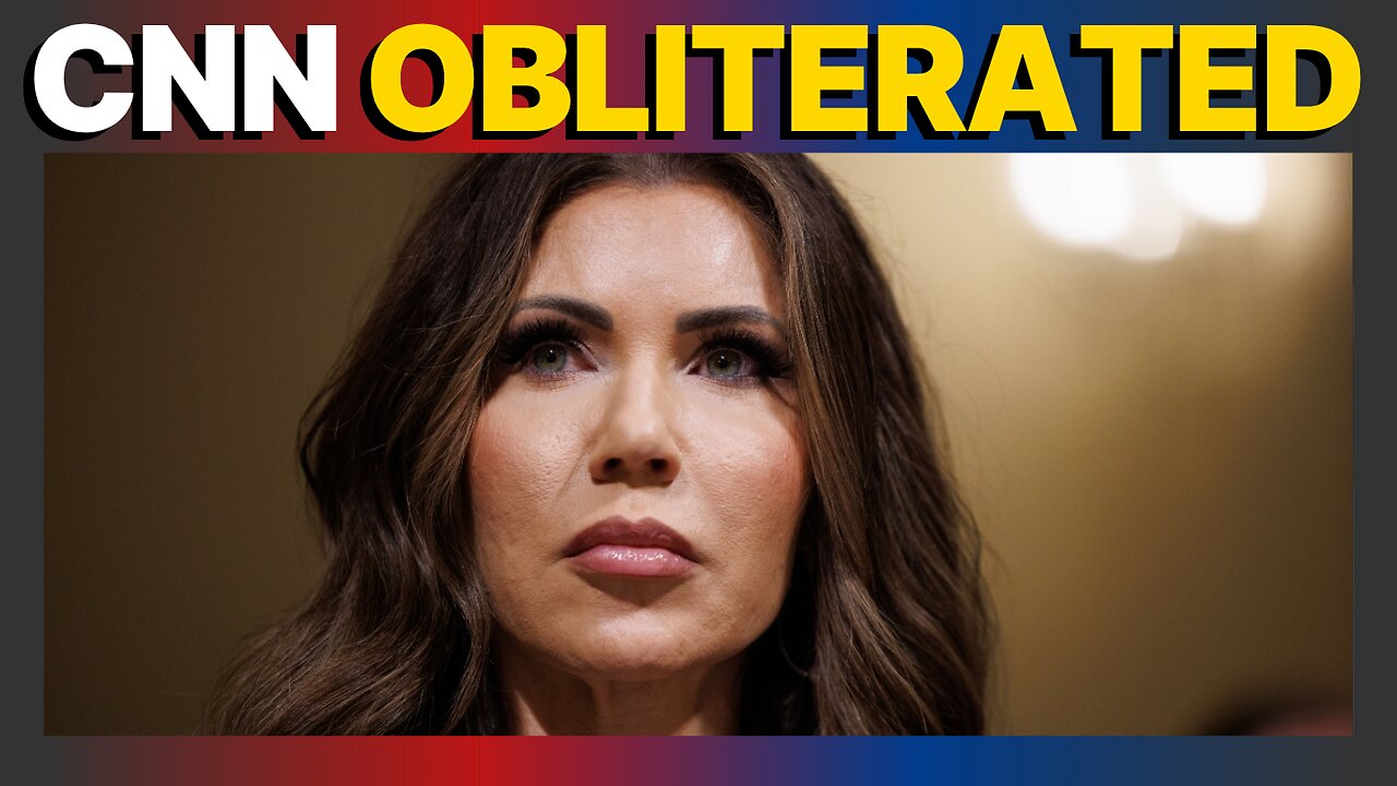 CNN OBLITERATED by Kristi Noem after painfully admitting the truth
