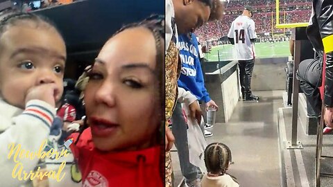 T.I. & Tiny Take Grandson King Jr. To His 1st NFL Game! 🏈