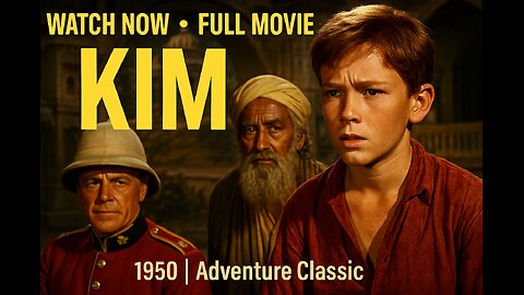 Kim (1950) 🌏 Rudyard Kipling’s Epic Adventure in India | Full Movie