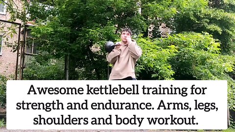 Kettlebell training