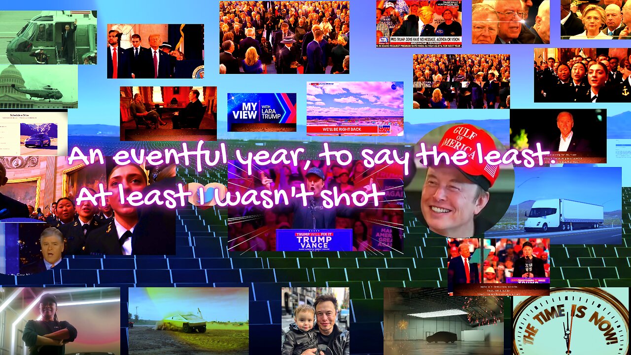 Laura . An eventful year, to say the least. At least I wasn't shot . Elon