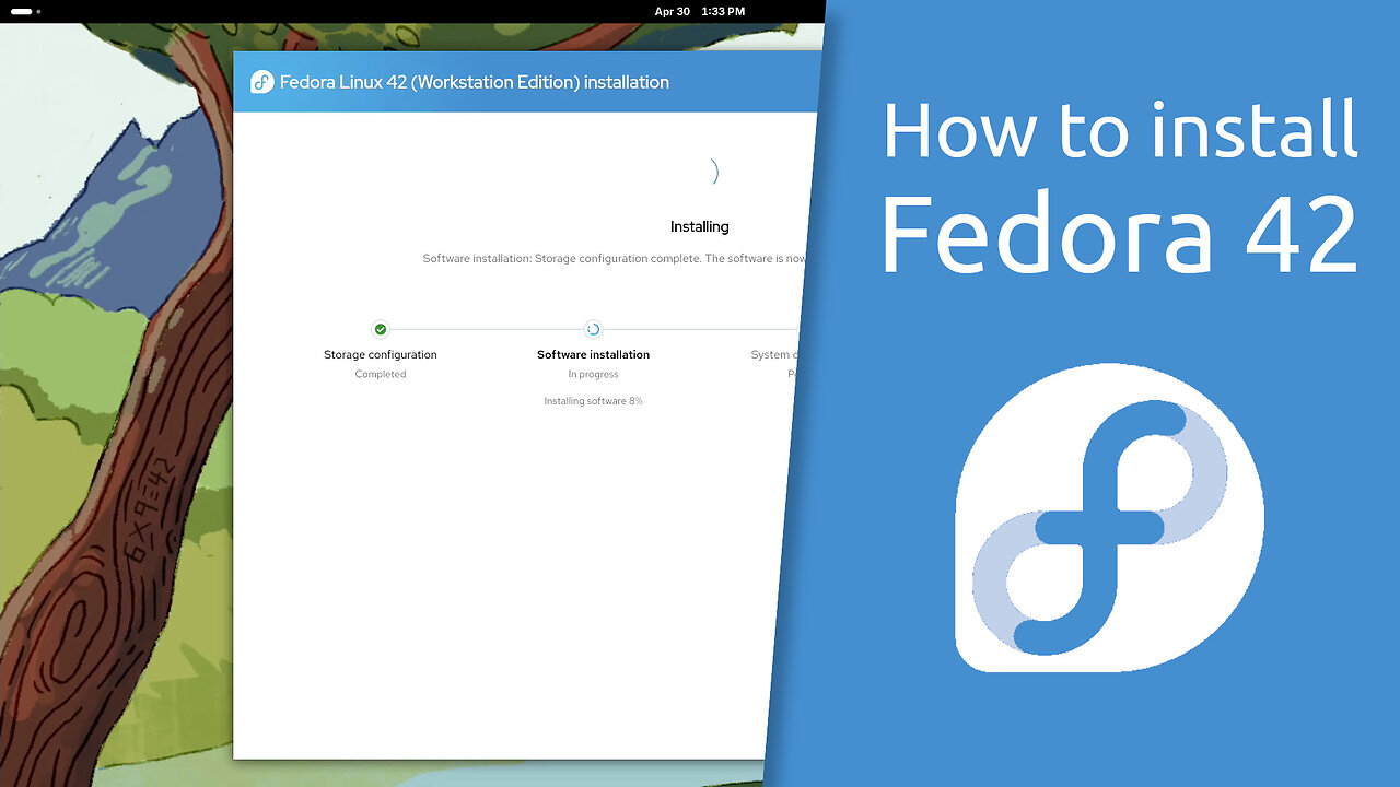 How to install Fedora 42.