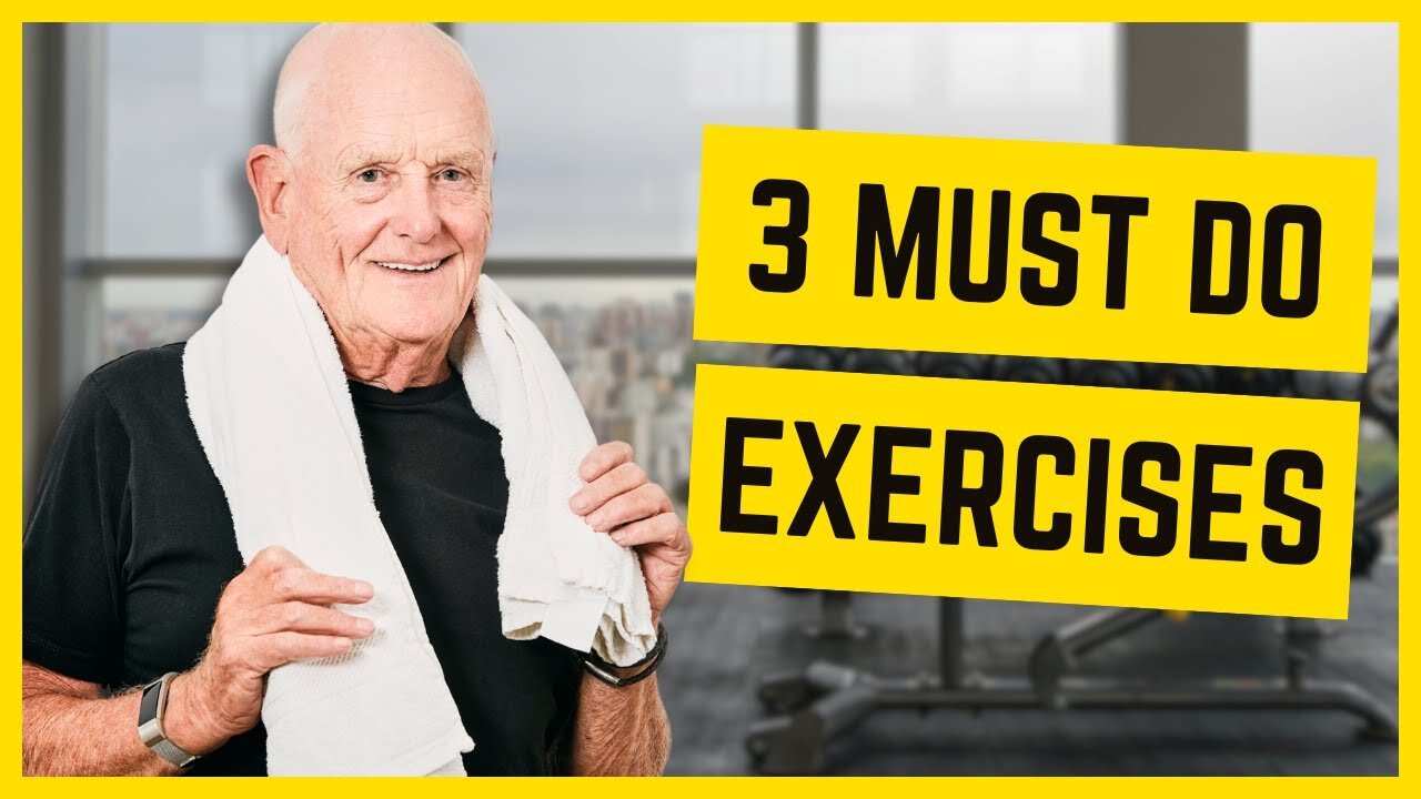 70 & Over, 3 Must Do Daily Exercises in 3 Minutes