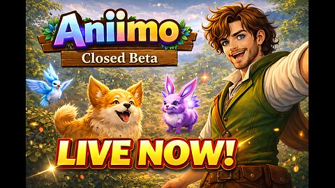 Aniimo Live | Closed Beta Adventure Continues #Aniimo #ClosedBeta #FirstLook #CozyGaming