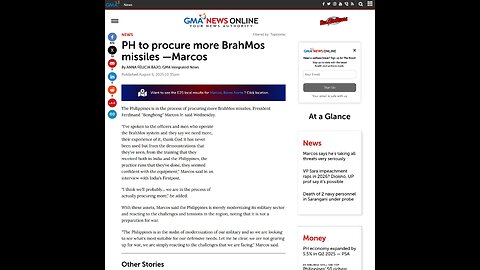 BBM announced getting more BrahMos Missiles from India, on the same Day India announced Modi to