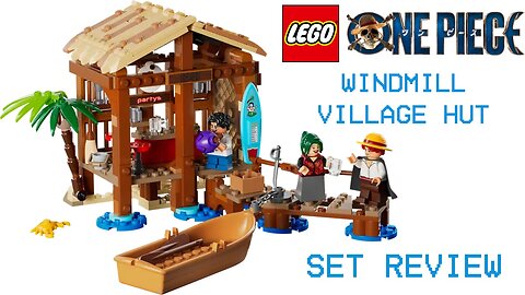 Lego One Piece Windmill Village Hut Set Review