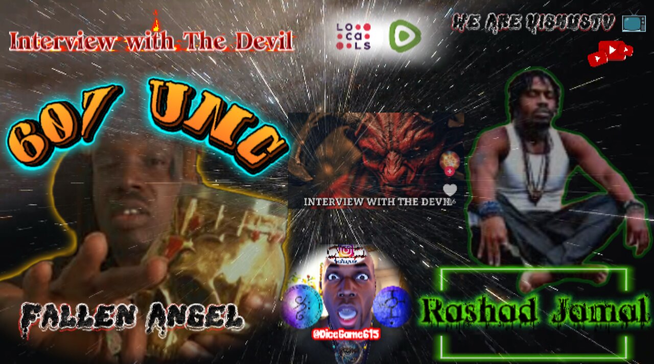 607 UNC The Fallen Angel: Rashad Jamal Interview With The Devil... #VishusTv 📺