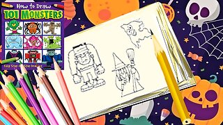Drawing Stream - How to Draw 101 Monsters (2025 Edition)