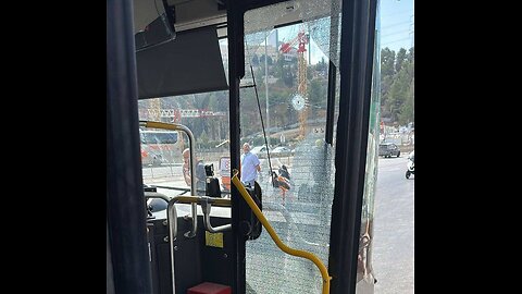 Terrorists Shoot at Bus in Jerusalem