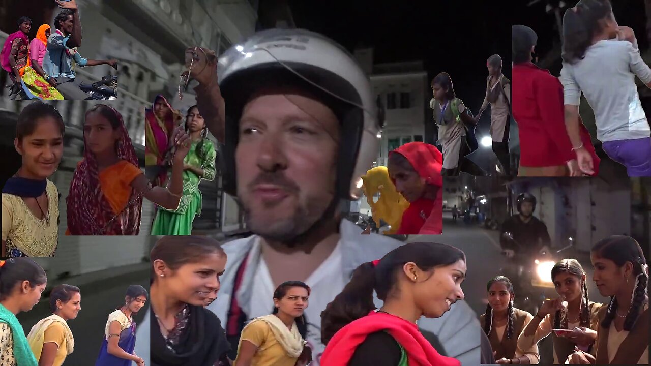 01, Where Tourists Don't GO,,100, #INDIAN, #schoolgirls,