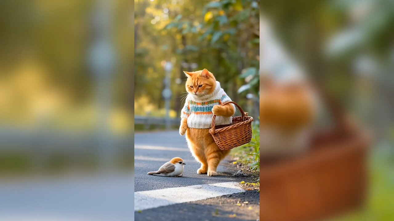 Careing Cat