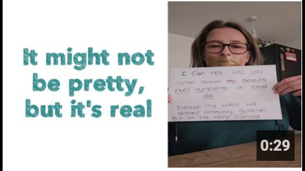 "Real Trigger Warning: Tics, Tremors, Seizures - Not Always Pretty but Authentic"