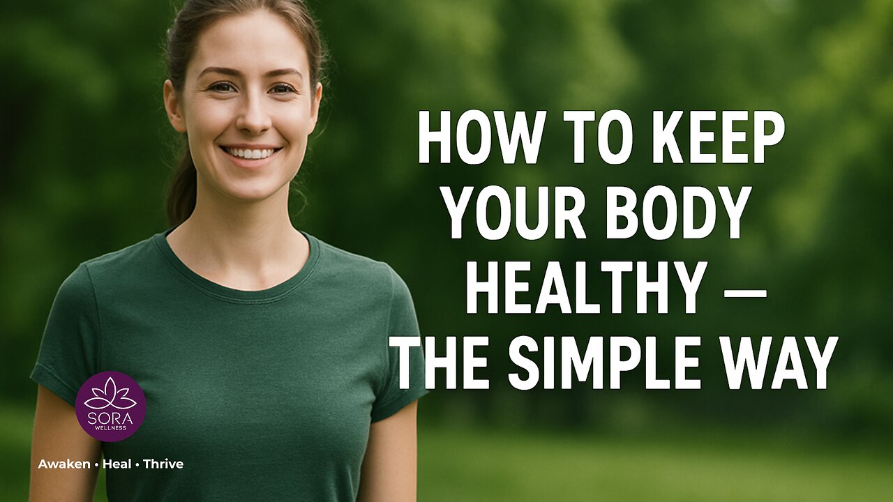 How to Keep Your Body Healthy — The Simple Way