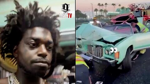 Kodak Black's Chevy Donk Gets Wrecked Days After Getting It Out The Shop! 🚒