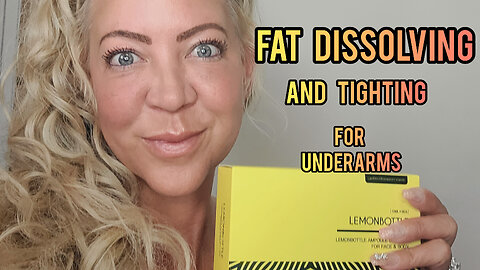 Lemon Bottle Fat Dissolve for Underarms 😍