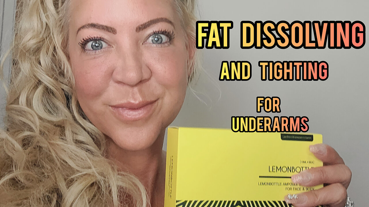Lemon Bottle Fat Dissolve & Tightening for Underarms 😍 Round 1 Edited Version