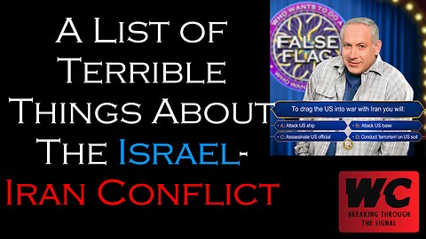 List of Terrible Things About the Israel-Iran Conflict