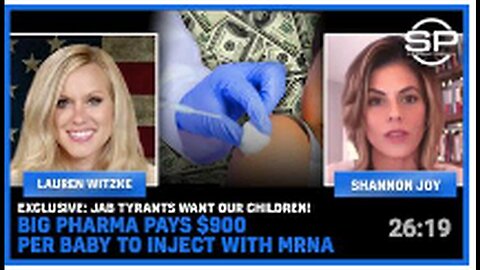 "Big Pharma Offers $900 Per Baby for mRNA Injections: JAB Tyrants Target Our Children"