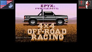 Old-School Racing Theater [S1E8]: "4x4 Off-Road Racing" (Commodore Amiga 500 - 1988) [EU Version]