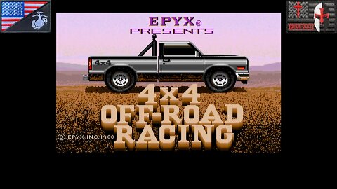 Old-School Racing Theater [S1E8]: "4x4 Off-Road Racing" (Commodore Amiga 500 - 1988) [EU Version]