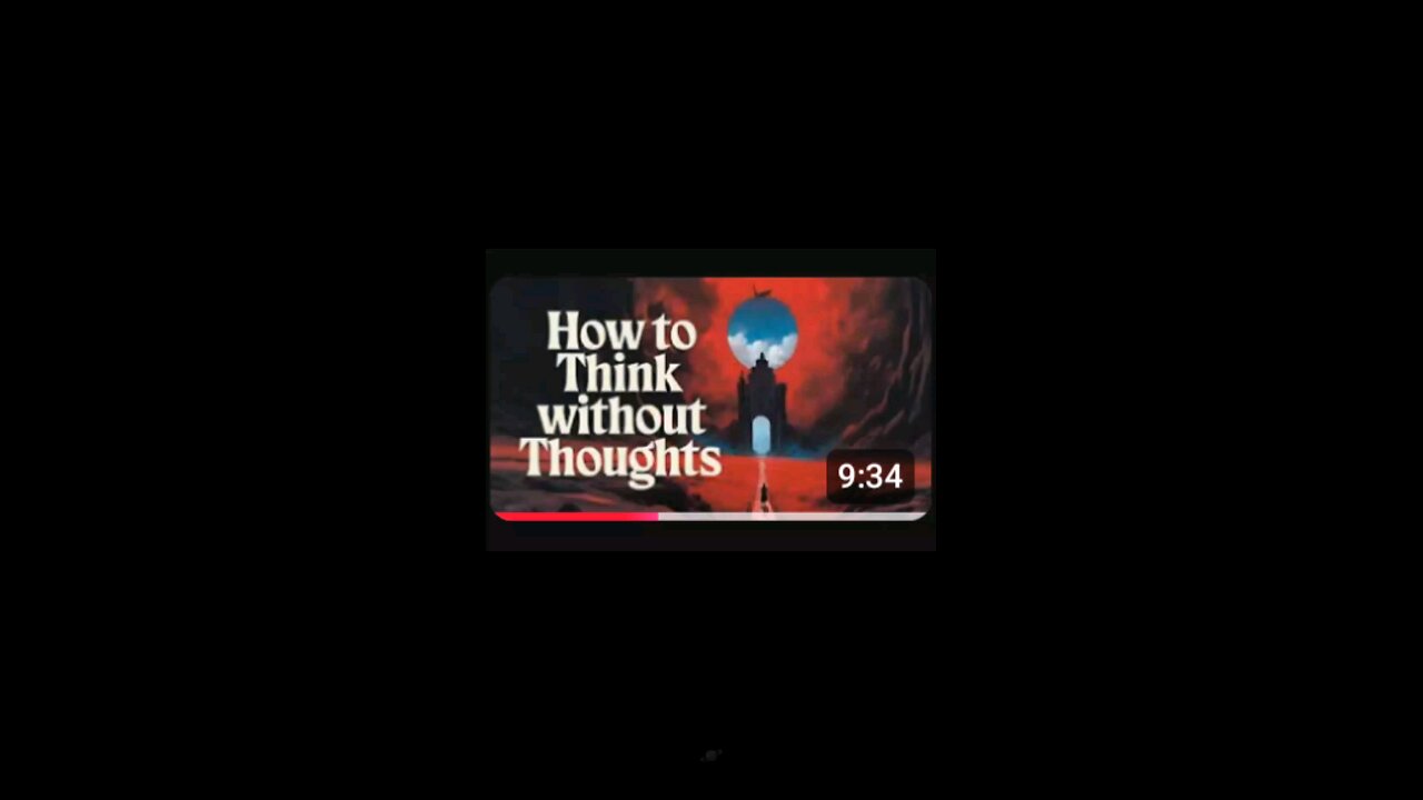 what's your thoughts on thoughts?