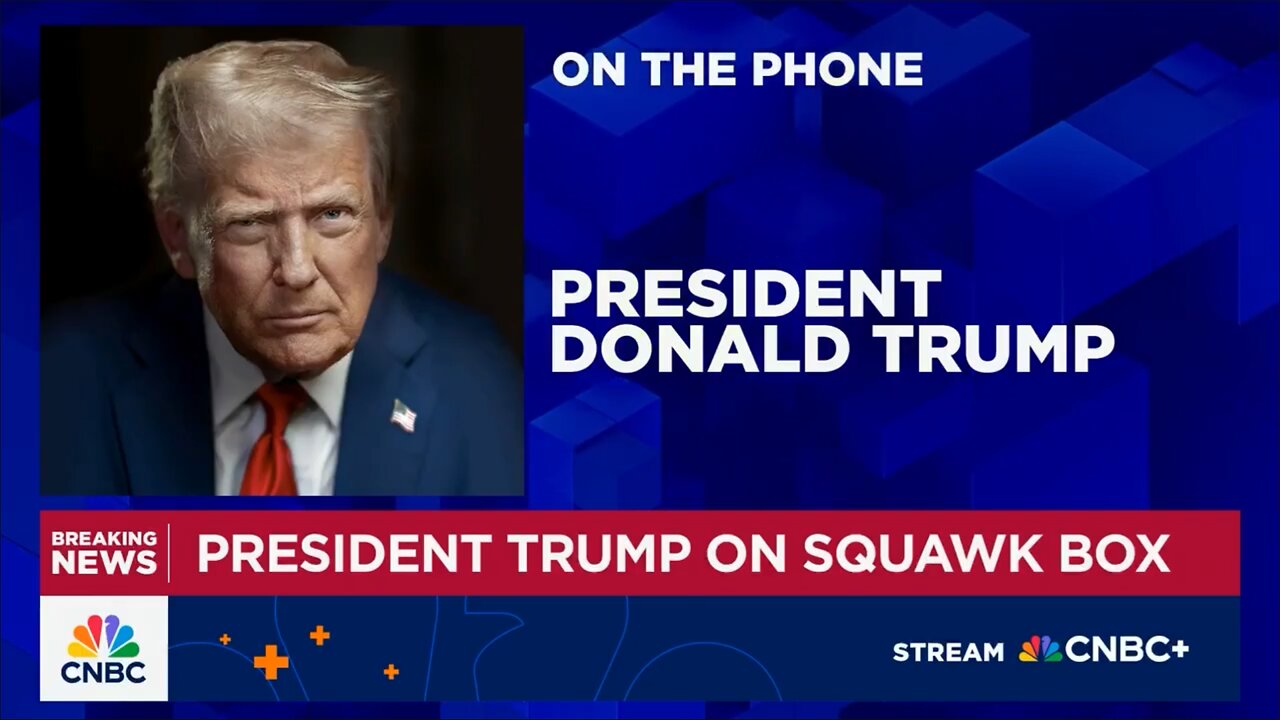 President Donald J. Trump's exclusive, wide-ranging interview on SquawkCNBC