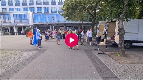 18.08.2025 - Zu Gast bei der Montagsdemo in Frankfurt Oder - Brandenburg