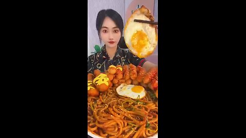food eating spicy food eating