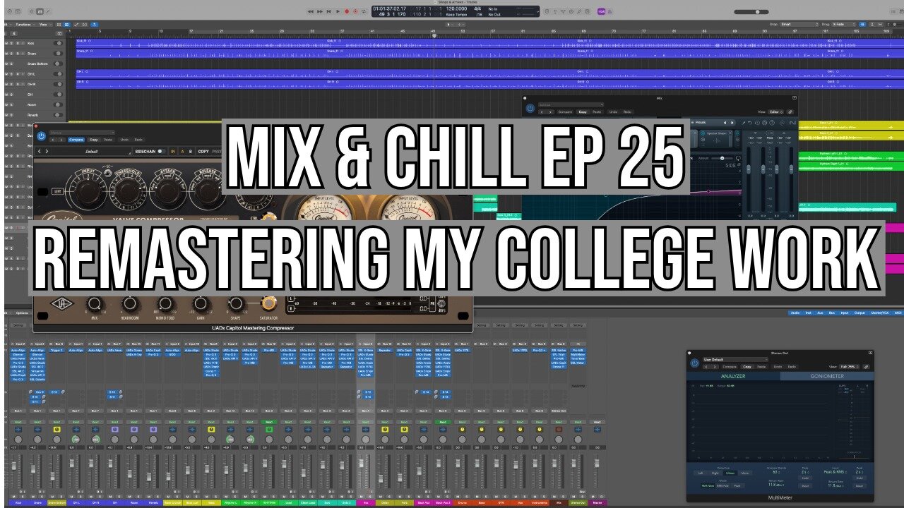Mix & Chill Ep 25: Remastering My Old College Project
