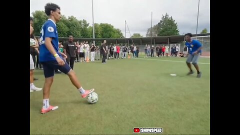 ishowspeed 10,000 $ 1vs1 Football Challenge