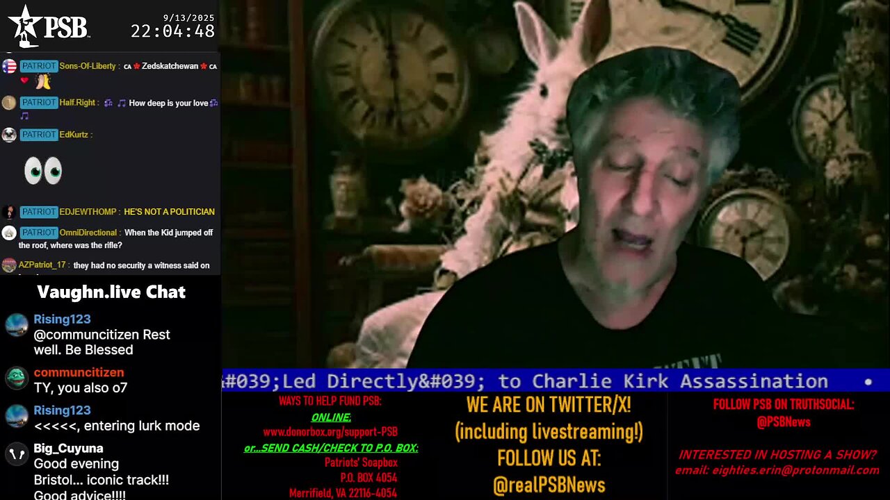 2025-09-13 22:00 EDT - Your Voice, Your Call: with Chris Moore