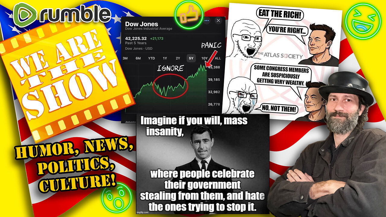 Sun 4-6 7pm (ish) EST LIVE! All the Latest + Tantrum Day! News, Culture & Politics!