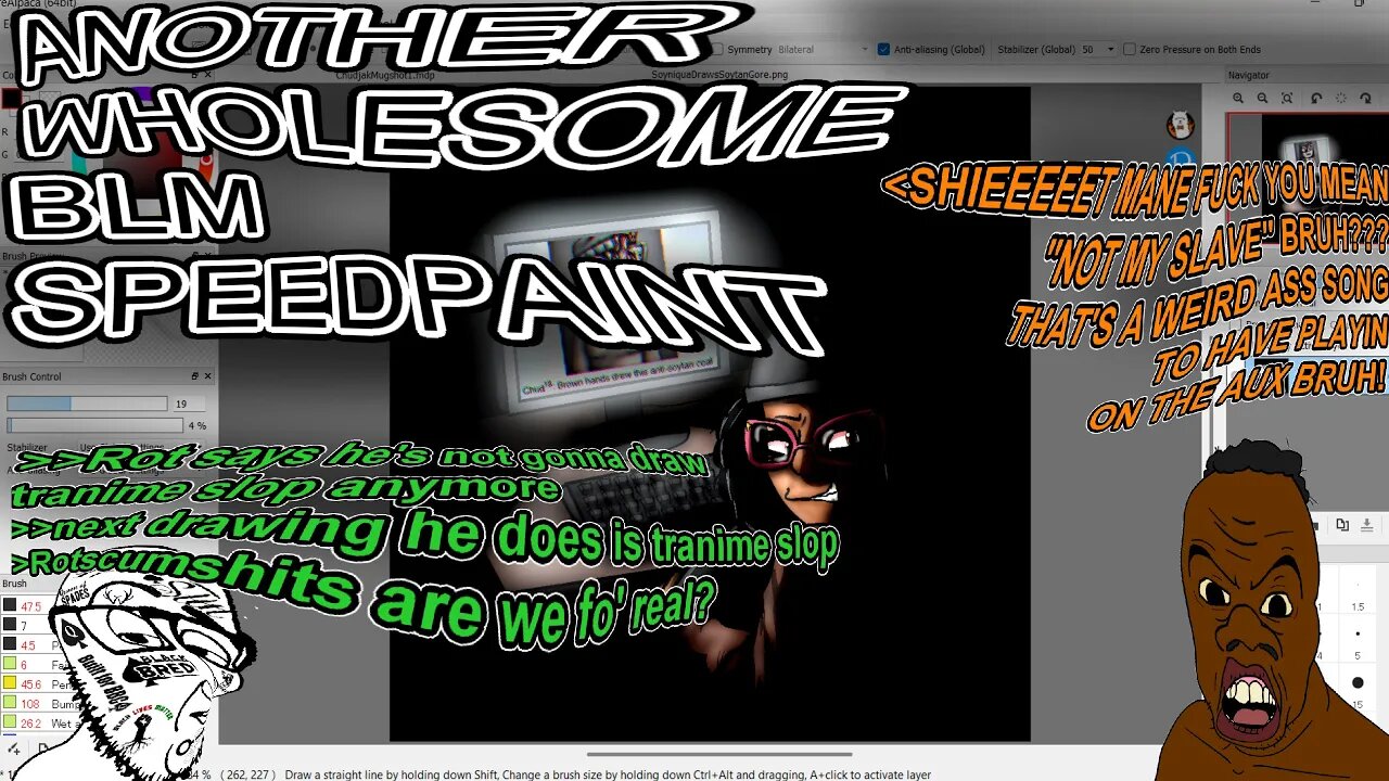 Soyniqua Draws Soytan Gore Speedpaint