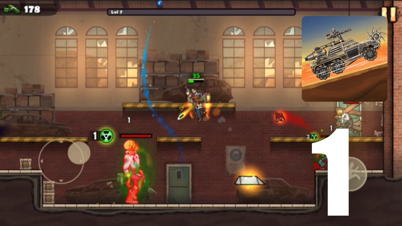 Earn to Die Rogue Walkthrough Part 1 – Zombie Smashing Begins! 2