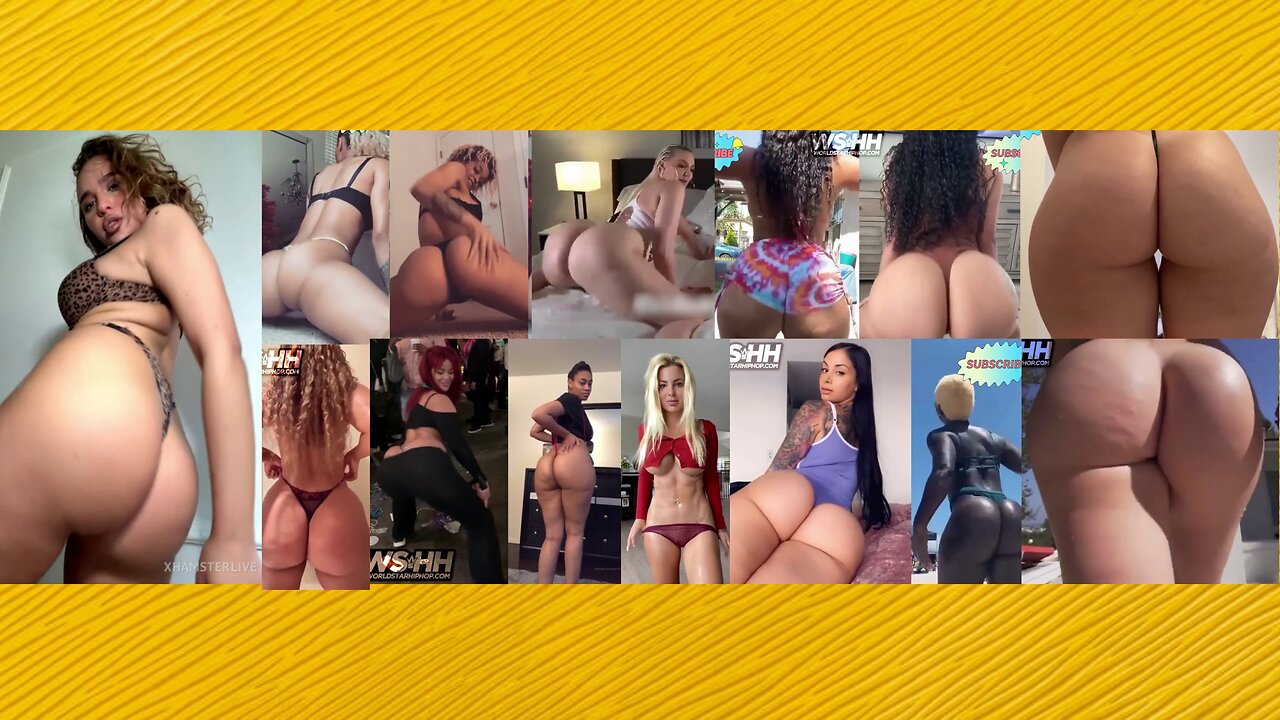 TWERK and Ass compilation - Big bank tiktok challenge ❤️‍ClipchampGirls 2025