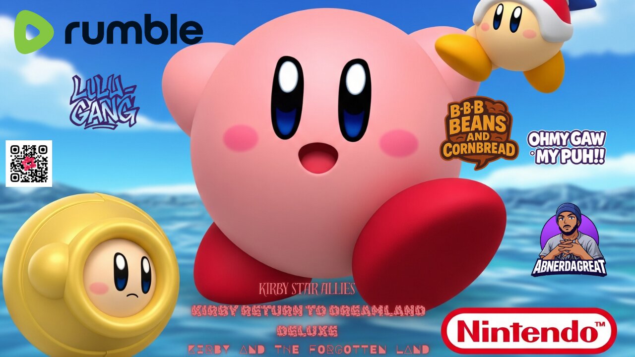 kirby start allies + kirby return to dream land deluxe + kirby and the forgottenland