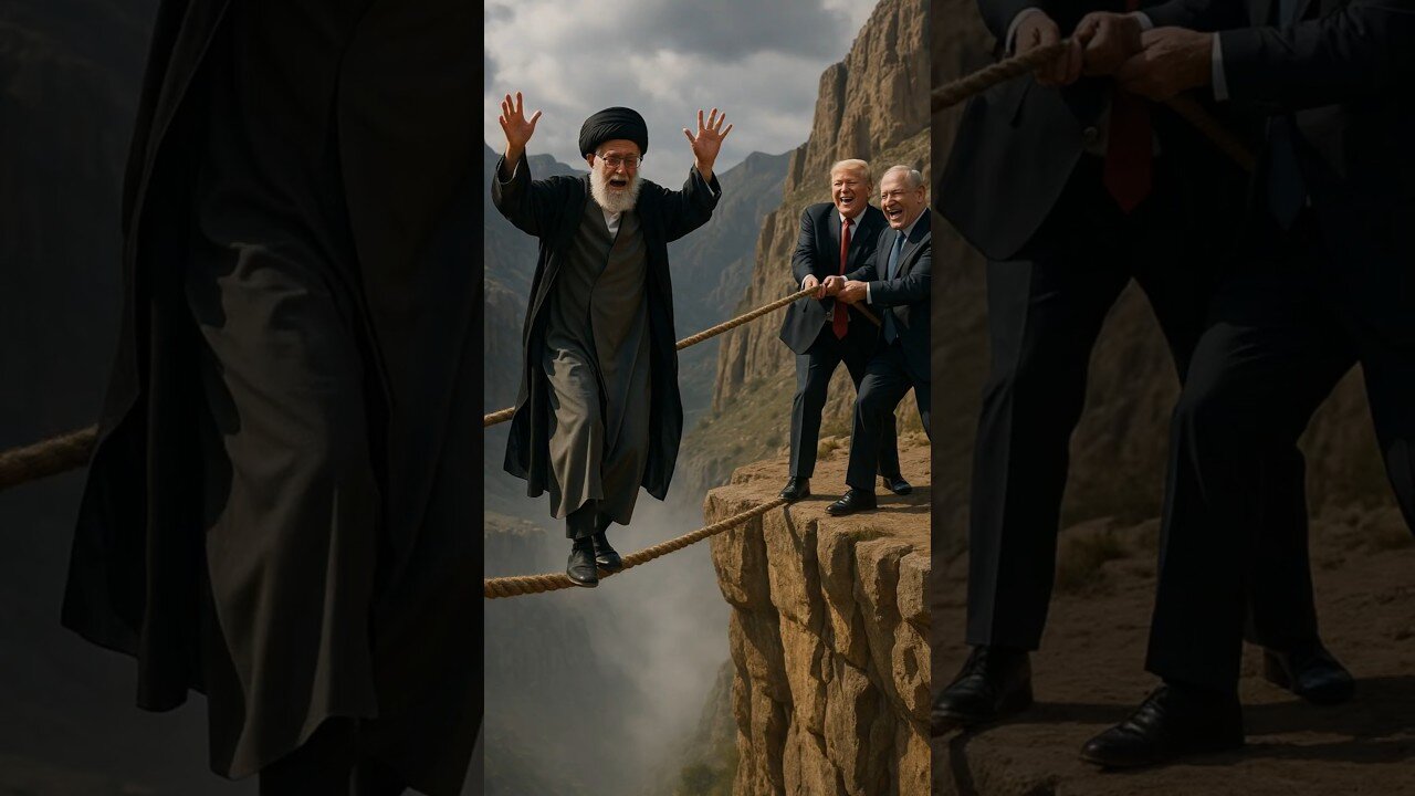 Putin Saves Khamenei Mid-Air ✈️