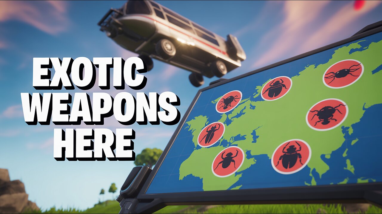 Unlock Exotic Weapons in Fortnite Chapter 6 Season 4